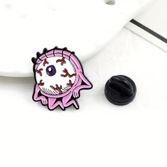 Big Eye Boy One eyed Monster Brooch For Men