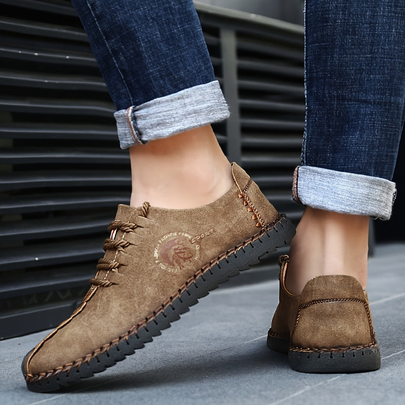 Men's Lightweight Slip On Loafers Outdoor Walking Sneakers
