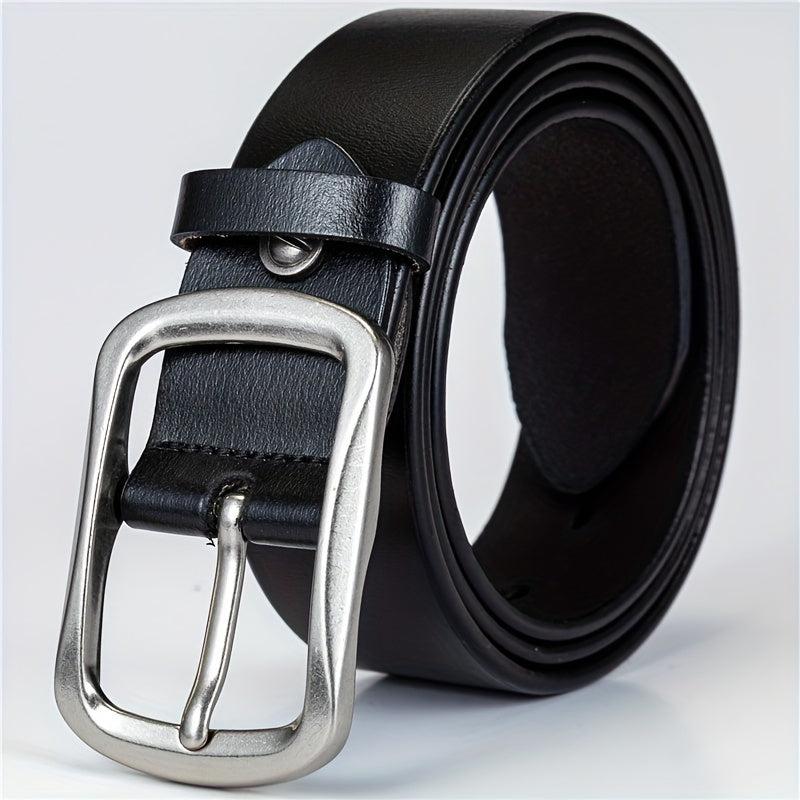 Men's Leather Belt for Jeans Pants Casual Party Holiday
