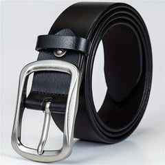 Men's Leather Belt for Jeans Pants Casual Party Holiday