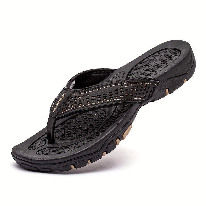 Men's Lightweight Non Slip Flip Flops Quick Drying Comfy Thong Sandals