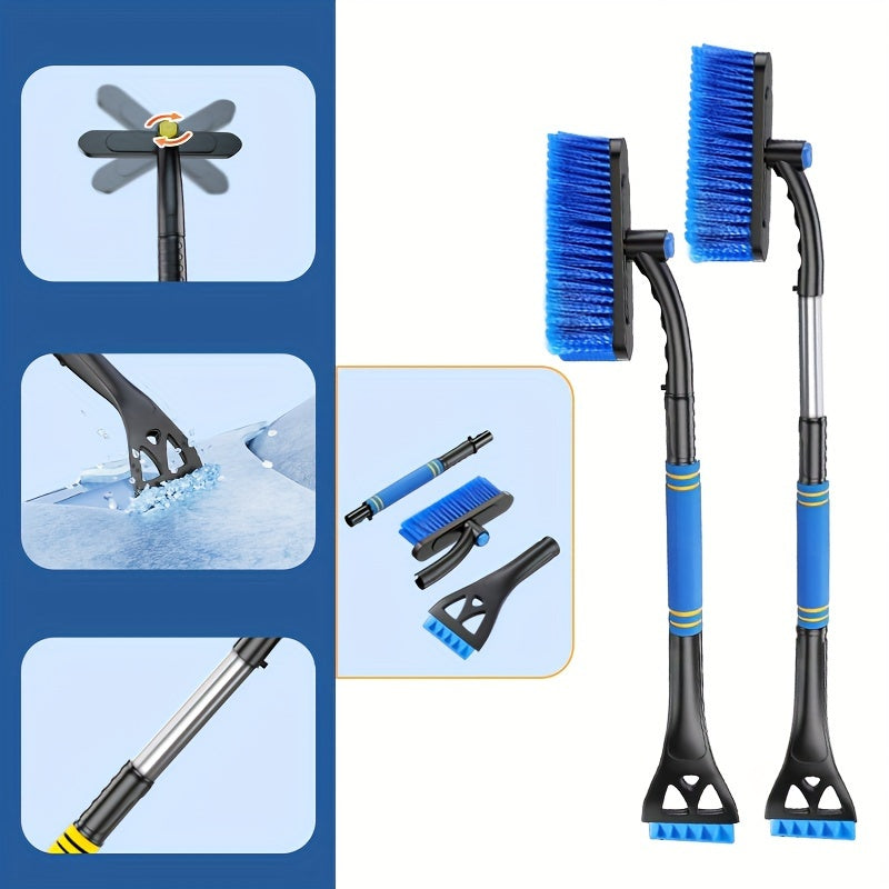Ice Scraper & Snow Brush for Car Windshield