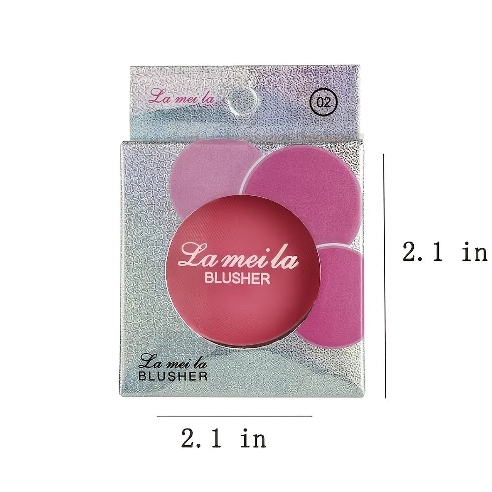 6 Colors Peach Mineral Pigment Cheek Blusher Powder Palette