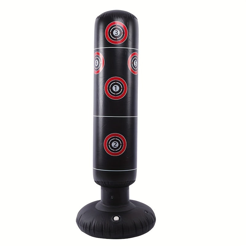 Inflatable Vertical Boxing Column Tumbler for Fitness, Adults & Children