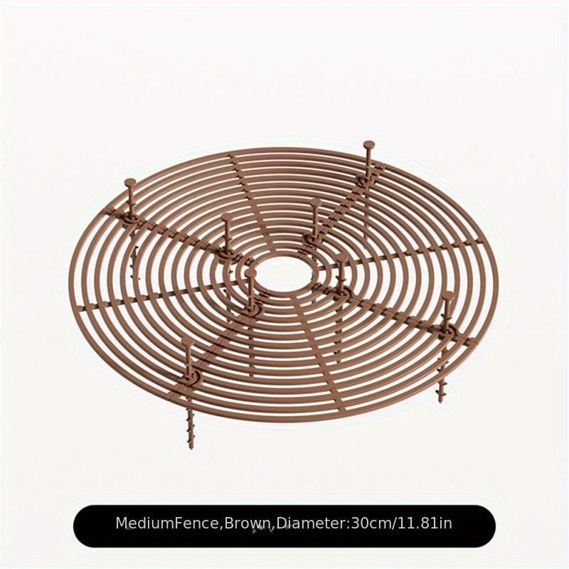 Flower Pot Cover Square Round Flowerpot Grid Baby Safety Soil Guard