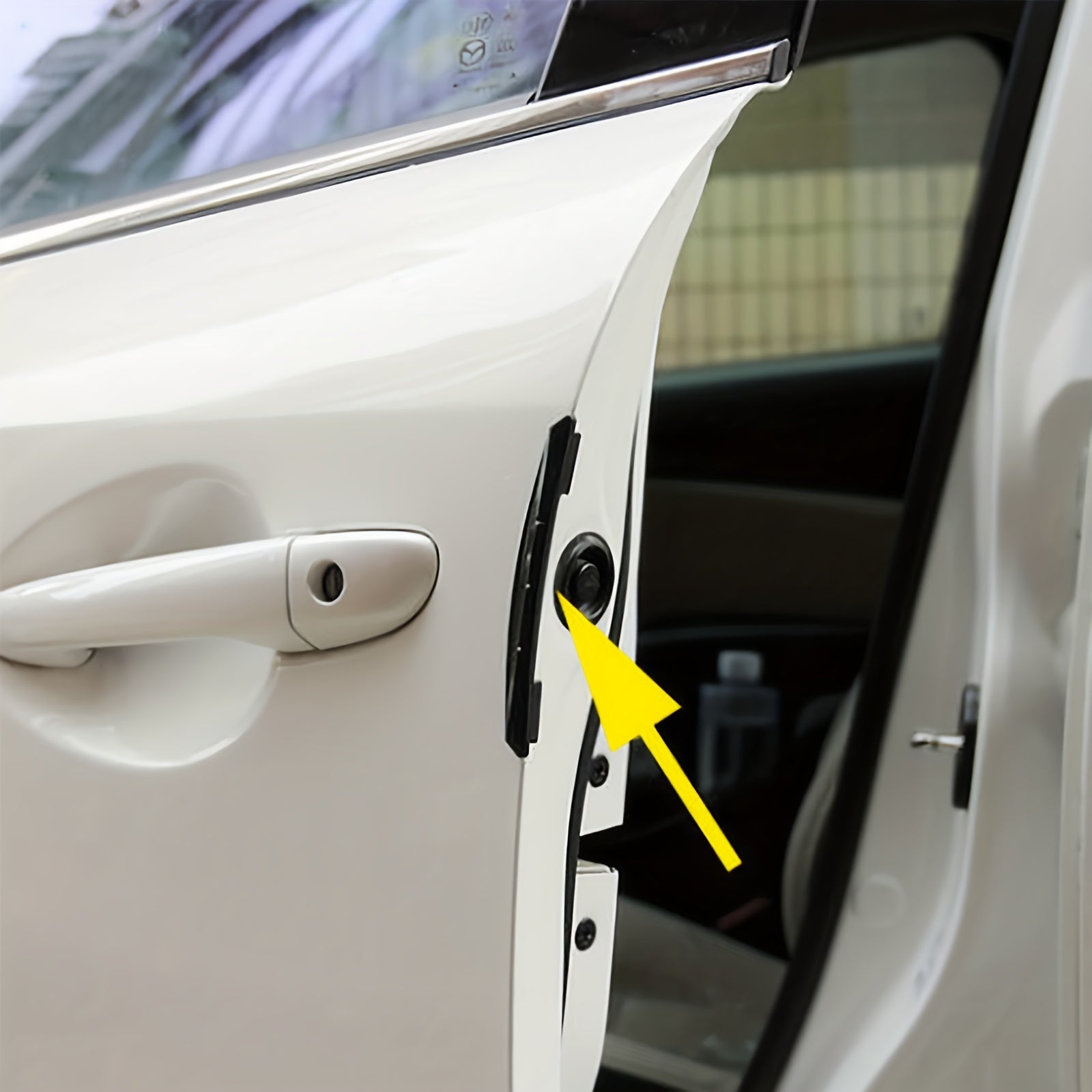 4PCS Car Door Edge Protector Guards Sticker Strip Anti Scratch Collision