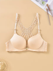 Lace T Shirt Bra Push Up Comfy Breathable Women Lingerie