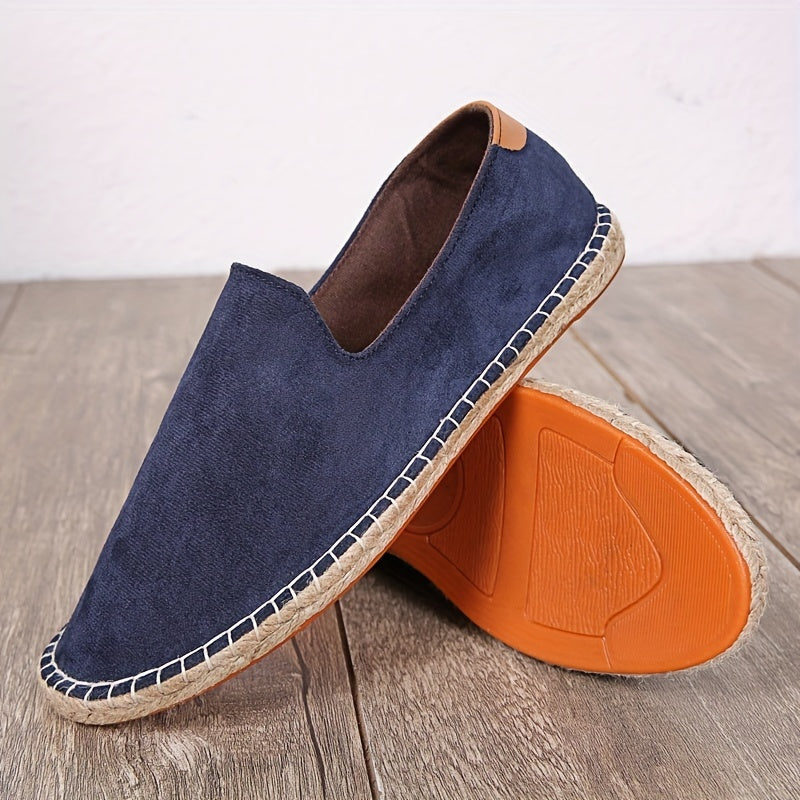 Men's No Tie Slip On Loafers Casual Walking Shoes