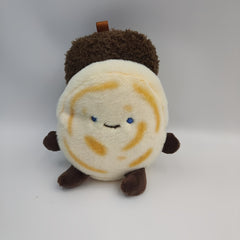 Cute Roujiamo Doll Soft Plush Hamburger Home Decor