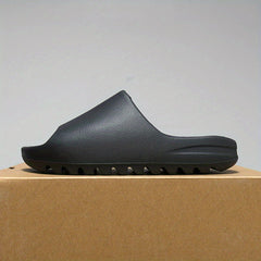 Men's Non Slip Slides Lightweight Open Toe Quick Dry Slippers