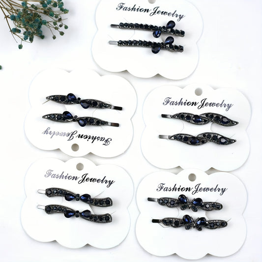 Crystal Hair Pin for Side Hair Bang Girls Clip