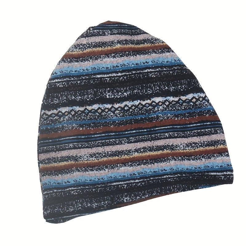 Retro Sports Hat Neck Gaiter Beanies Dual use For Men