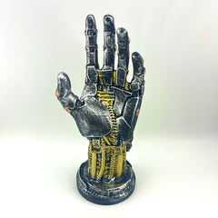 Cyberpunk Mechanical Arm Resin Statue - Ideal Gift for Gamers