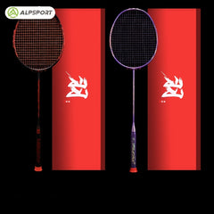 ALP Full Carbon Offensive 8U 62G 30LBS Badminton Racket