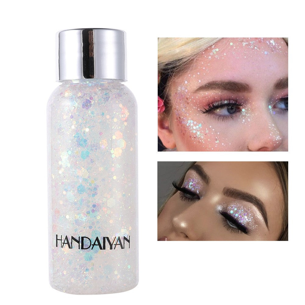 Mermaid Sequin Body Glitter Gel for Face Hair Music Party Carnival