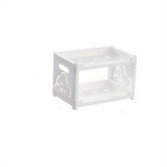 Double Layer Rack Bear Pattern Storage Rack Desktop Storage Rack