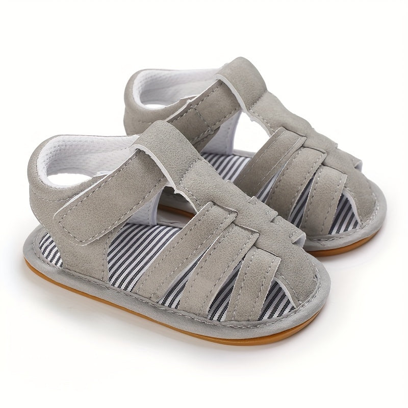 Baby Boys Casual Breathable Sandals - Lightweight Anti Slip Sandals