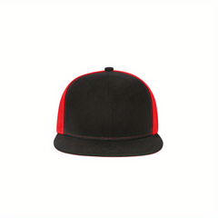 Men's Flat Brim Fitted Sports Cap