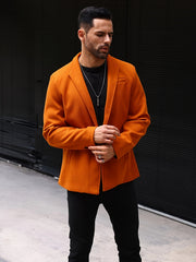 Men's Casual Winter Fleece Coats for Outdoor Activities