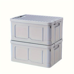1pc Foldable Storage Box Organizing Box Dormitory Snack Toy Storage Box