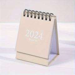 Desk Calendar with Stickers 18-Month Planner for Home Office & School