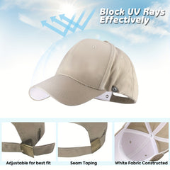 Men's Sunscreen Baseball Peaked Cap