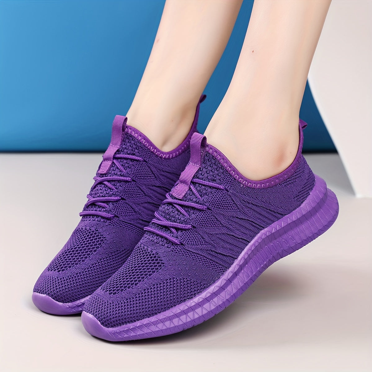 Women's Casual Mesh Breathable Tennis Sports Shoes