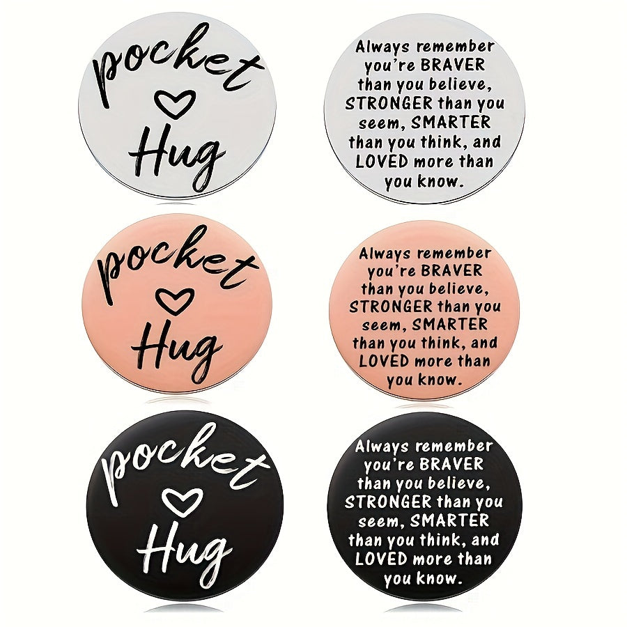 Pocket Hug Token Long Distance Relationship Keepsake
