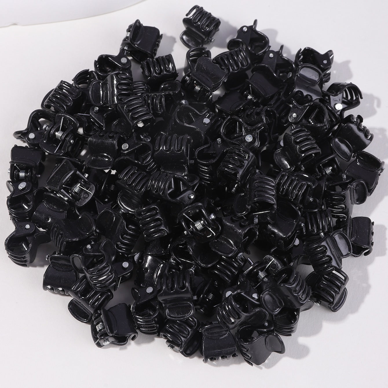 100pcs Mini Hair Claw Clip Non Slip Strong Shark Claw Braid Hair Clip