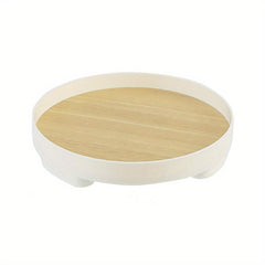 Turntable Organizer Spice Spinner Rotating Seasoning Rack Holder Storage Box