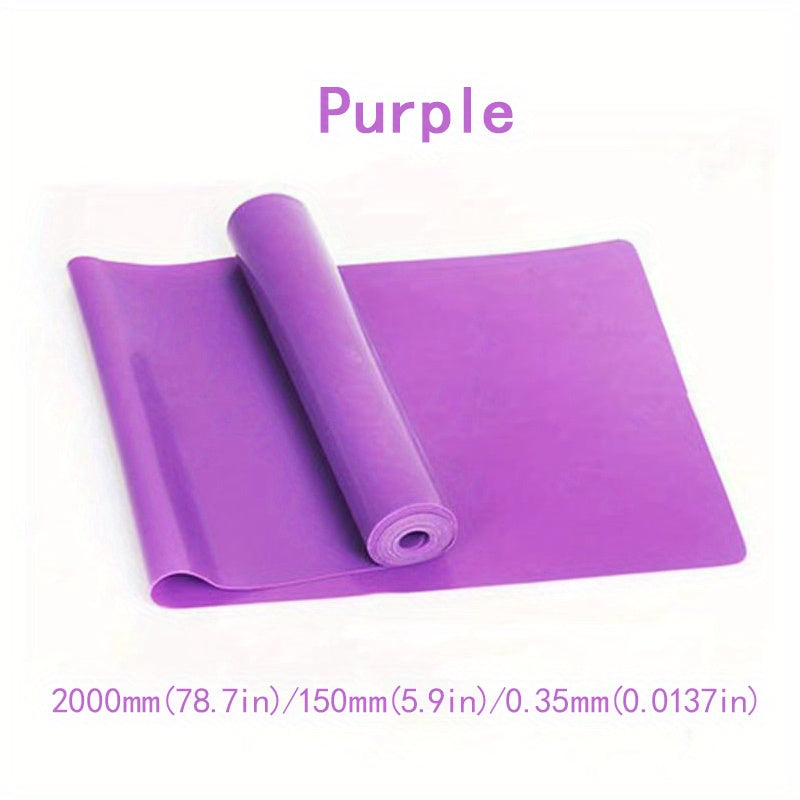 Yoga Pilates Resistance Band Stretch Training Bands with Different Strengths