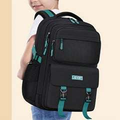 Junior High School Students Lightweight Spine Protection Backpack