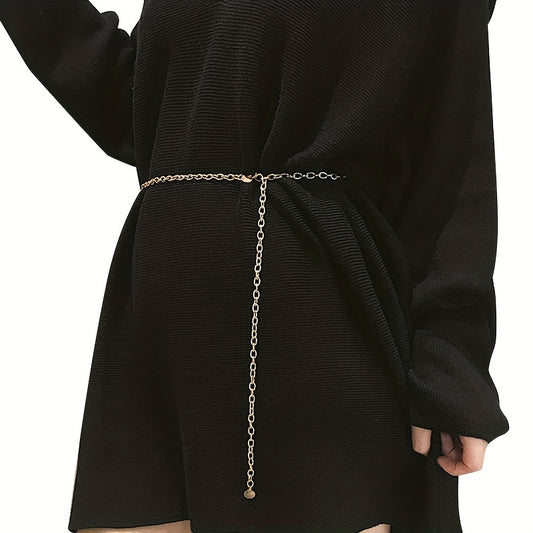 Metal Tassel Body Chain Waist Belt Dress Accessory