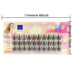 Natural Soft False Eyelashes Spiked Curling Extensions C Curling