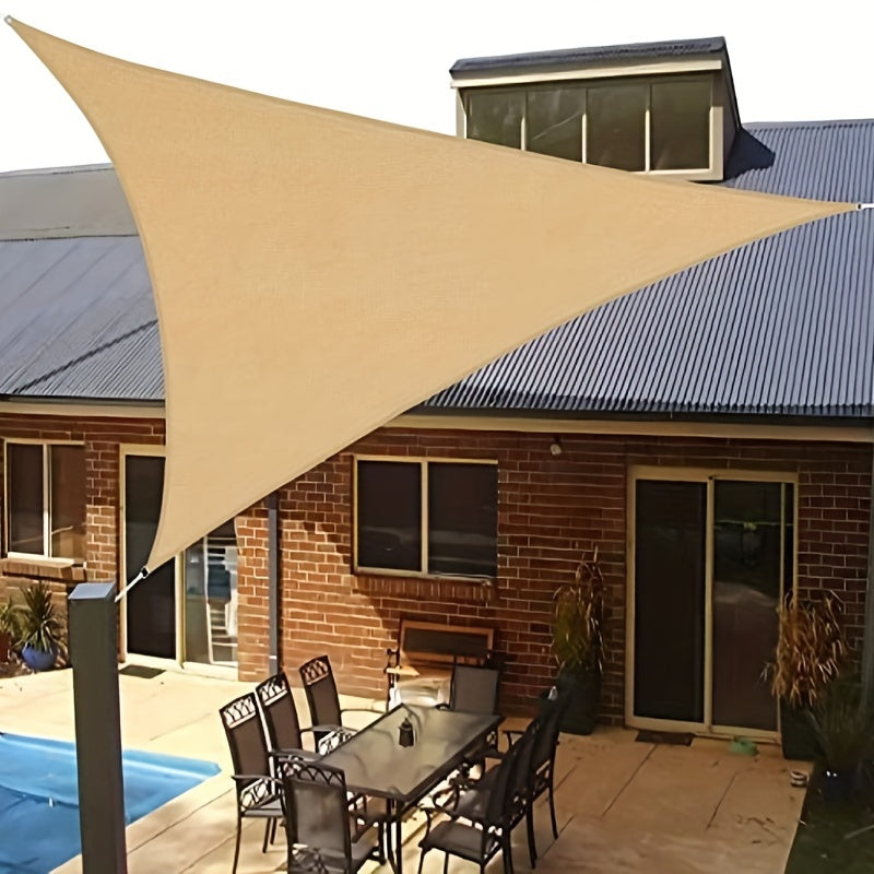 UV Block Triangle Sun Shade Sail Canopy Outdoor Patio Garden Backyard