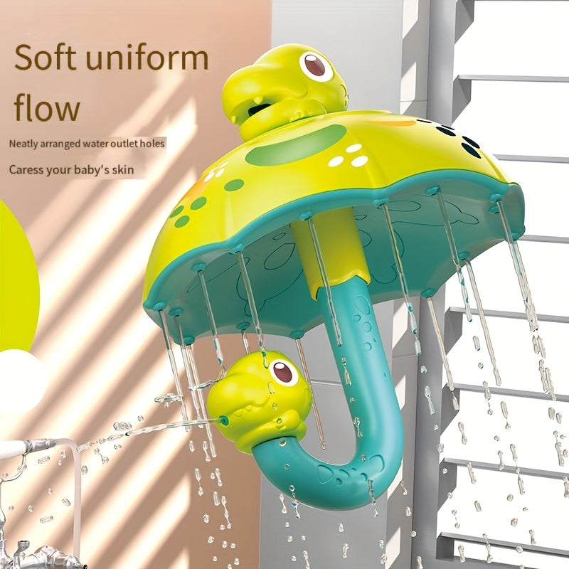 Colorful Dinosaur Umbrella Bath Toy for Kids