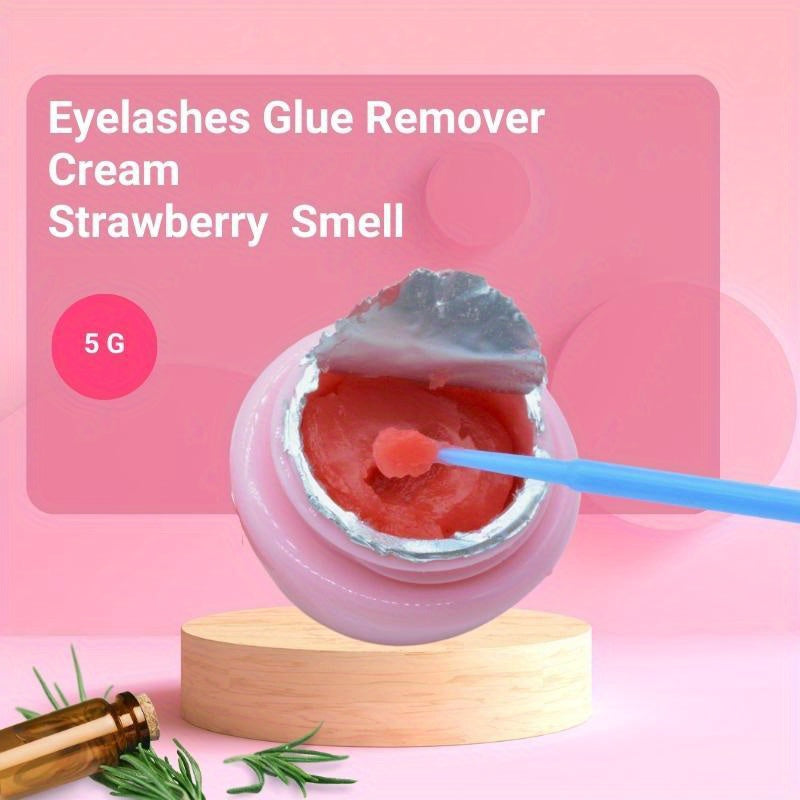 Jeen Eyelash Glue Remover Cream 5g Strawberry Flavor