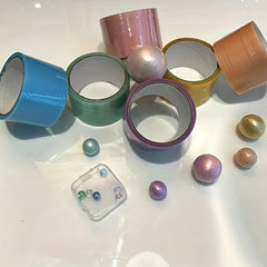 Water Ball Tape Pearlescent Macaroon Sticky Sticky Ball Decompression Tape