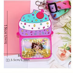 Kids Quicksand Coin Purse & Small Shoulder Bag