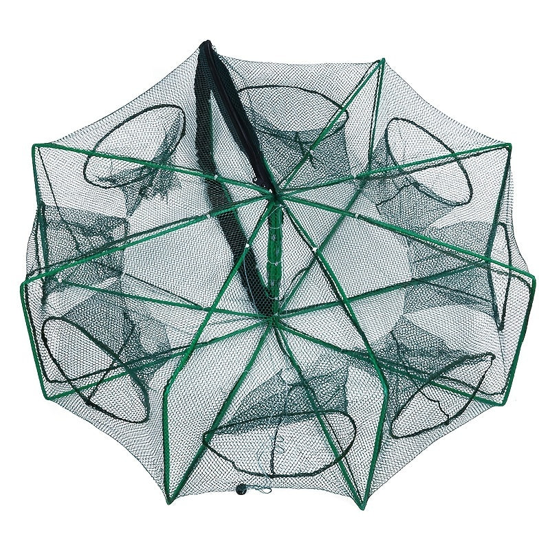 Collapsible Fishing Net Portable Foldable Trap for Minnow Shrimp Crab Lobsters
