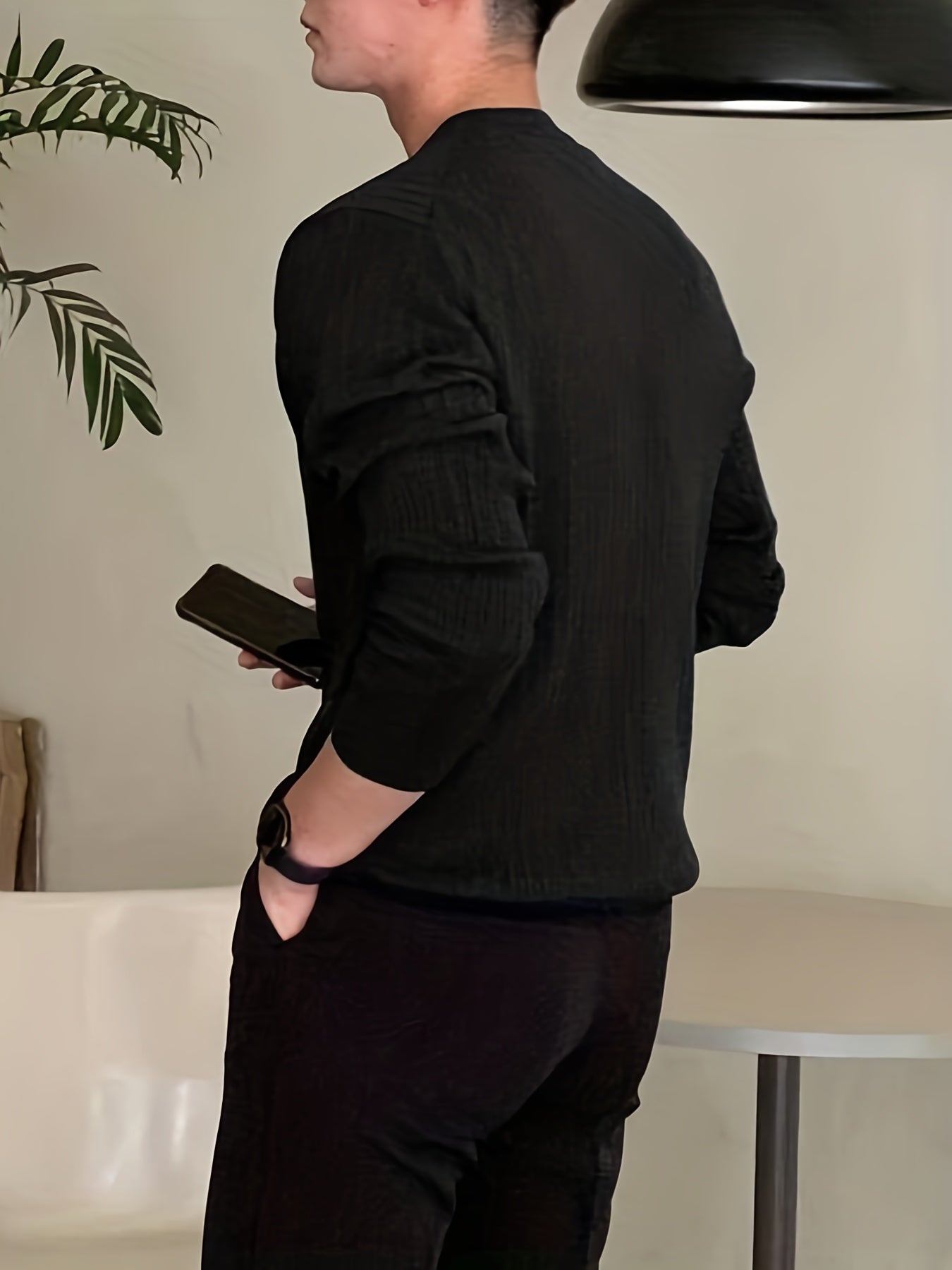 Men's Cable Knit Sweater Warm Pullover Fall Winter