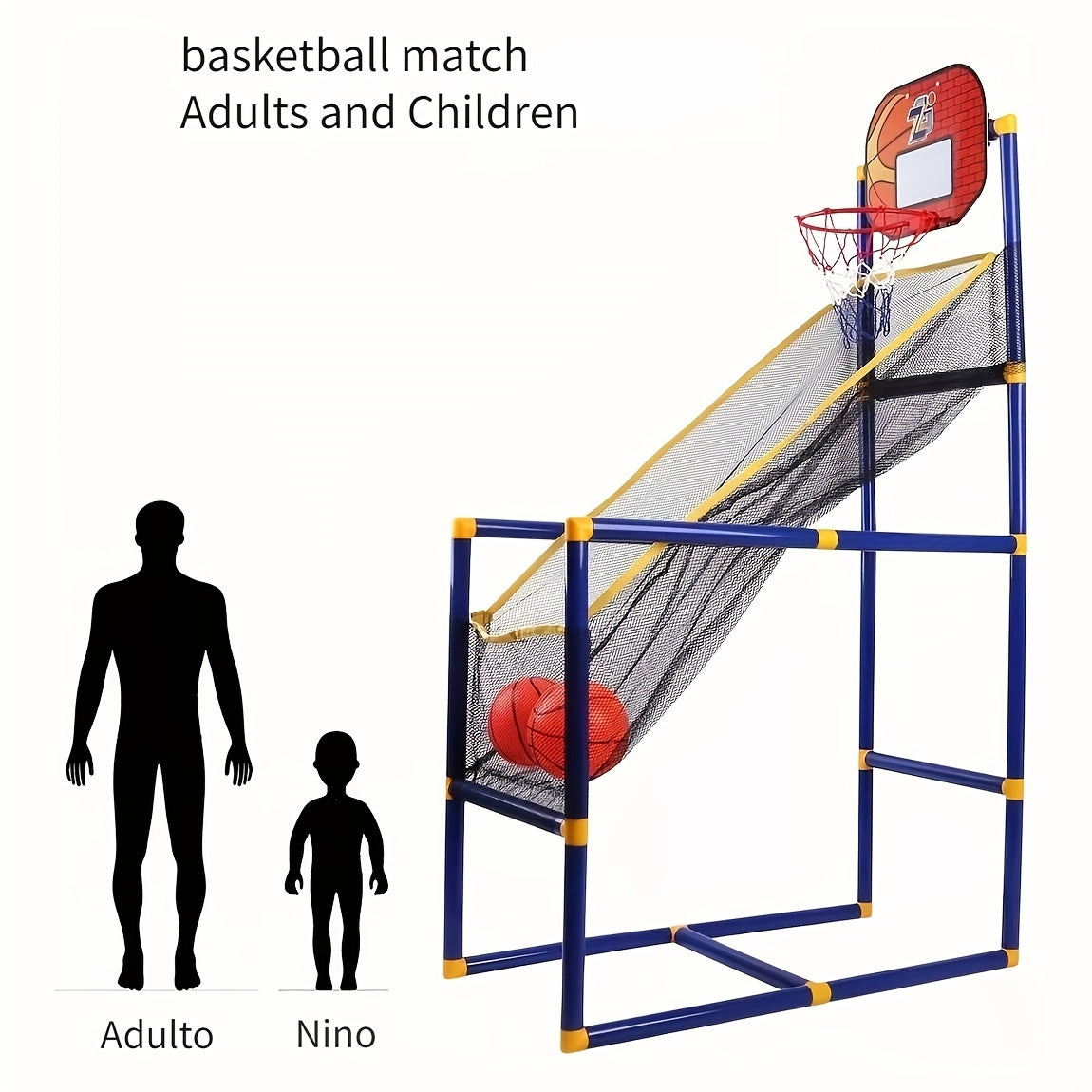 Youth Basketball Competition Inflator 4 Balls