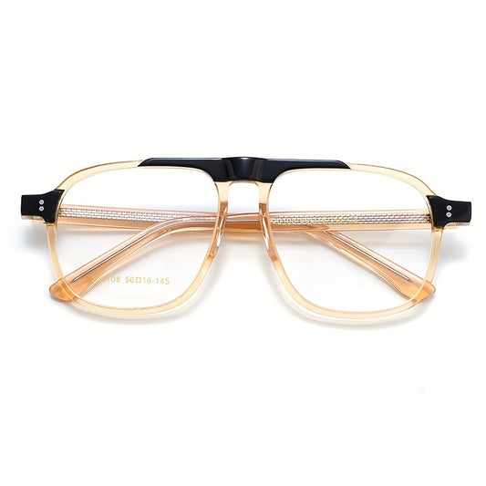 Y2K Kpop Clear Frame Glasses Men Women