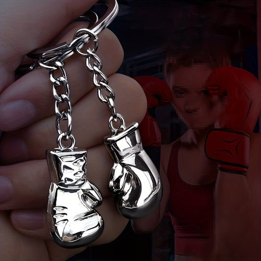 Boxing Gloves Keychain for Backpack