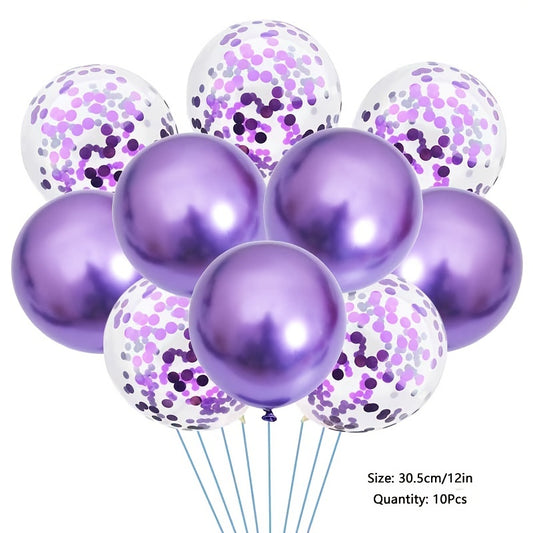 10Pcs Latex Balloon Decorations for Party Supplies