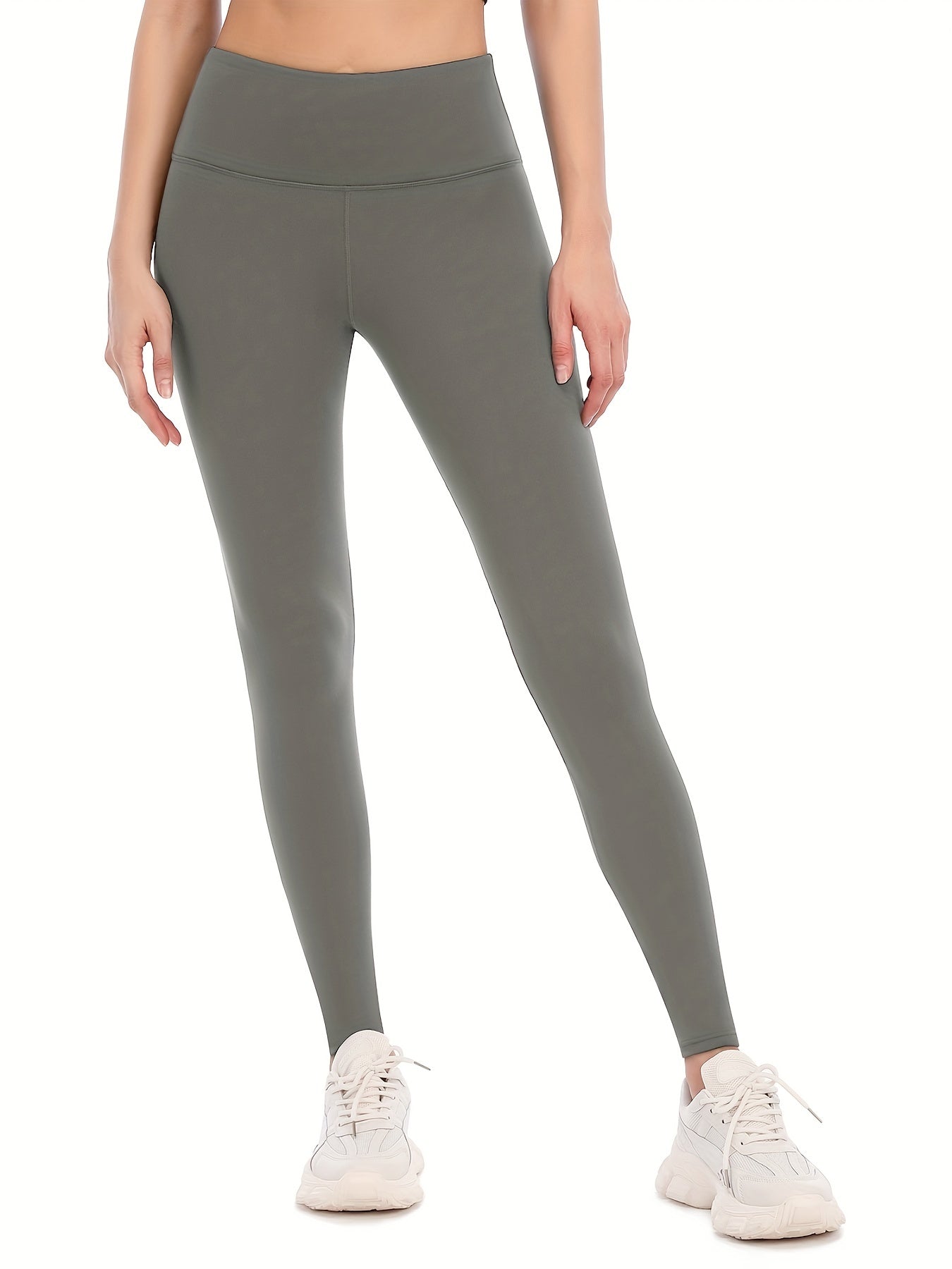 High Elastic Sports Pants Butt Lifting Running Yoga Leggings With Pocket