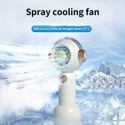 USB Rechargeable Handheld Small Fan Spray Cold Fan
