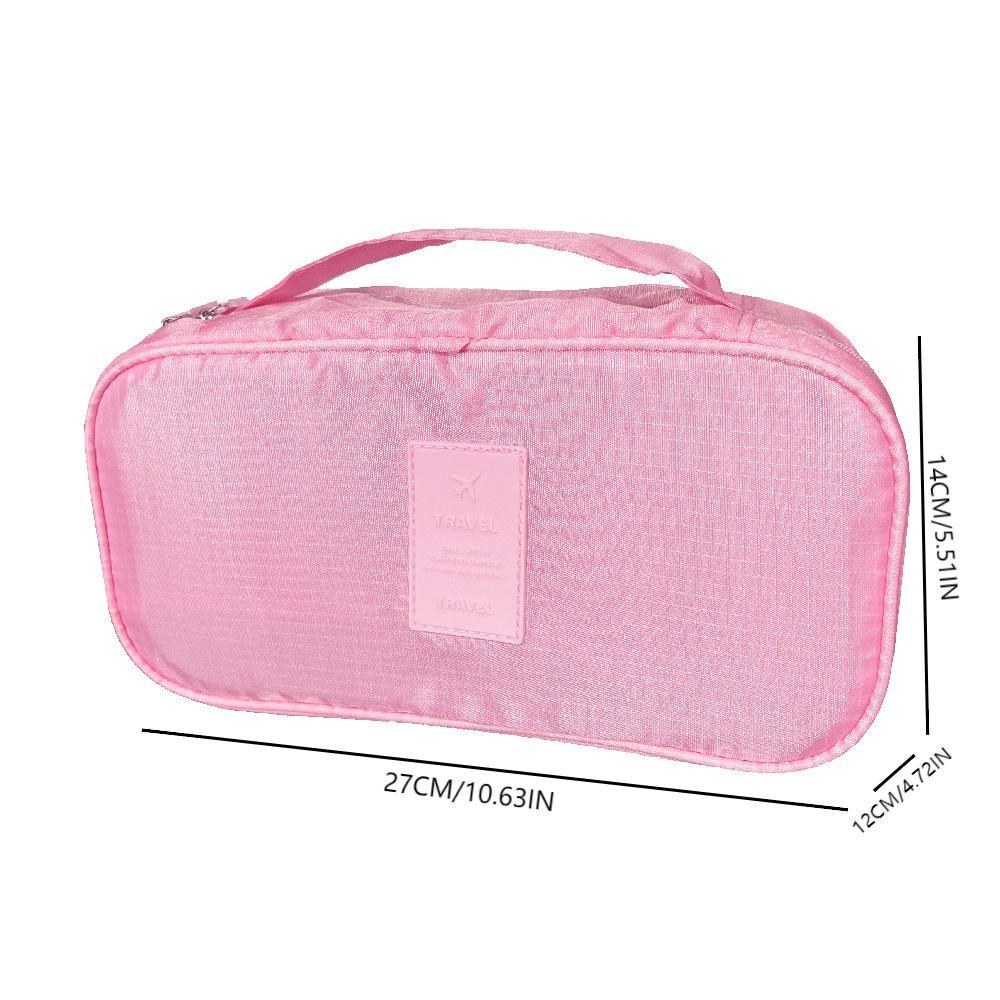 Minimalist Solid Underwear Storage Bag Lightweight Portable Clothes Organizer