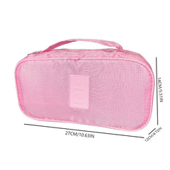 Minimalist Solid Underwear Storage Bag Lightweight Portable Clothes Organizer