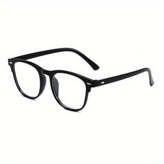 Square Anti Light Glasses For Women Men Students Casual Jelly Frame